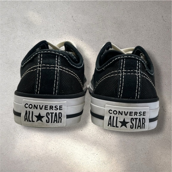 Converse All-Star Low Top Canvas Mesh See Through Sneakers - Picture 6 of 10